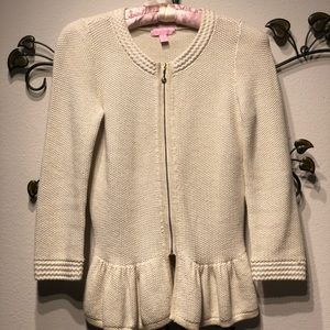 Lilly Pulitzer Festive Zip Sweater